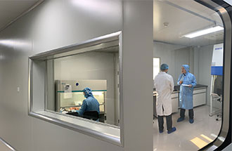 12月15日，志遠凈化工程項目傳回的萬級生物安全實驗室裝修凈化工程檢測驗收中