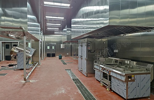 中央大廚房食材加工處理間6-志遠凈化工程